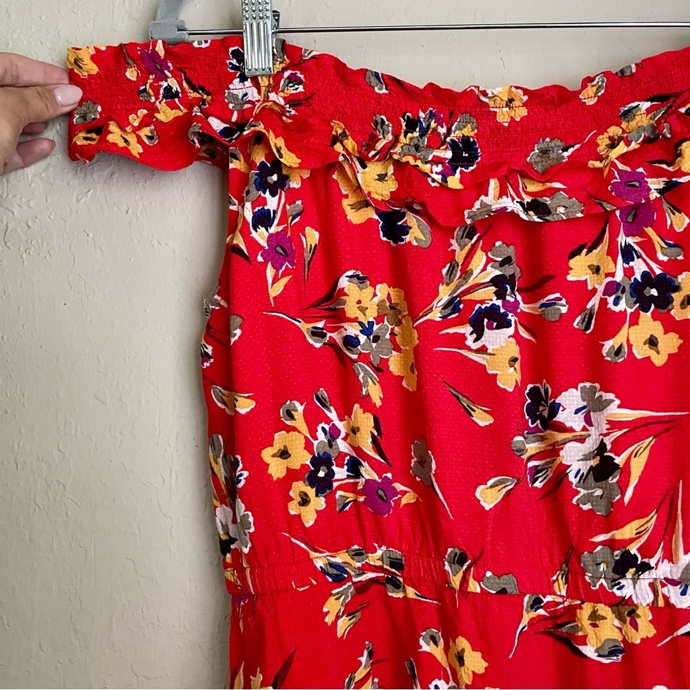 Anthropologie Colloquial Off-The-Shoulder Dress - Picture 5 of 6